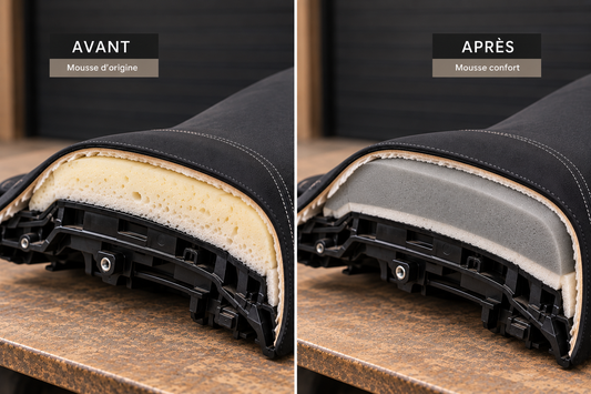 Selle de moto - Confort