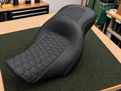 Selle de moto Grande Taille - Sur Mesure
