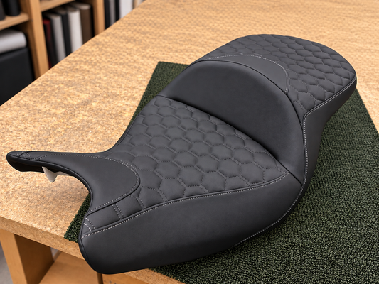 Selle de moto Grande Taille - Sur Mesure